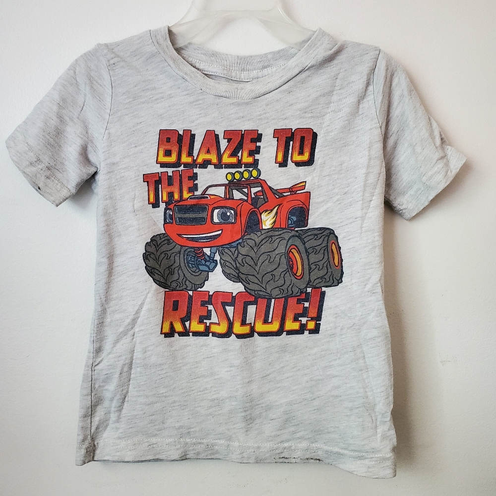 4T Blaze Monster Truck shirt